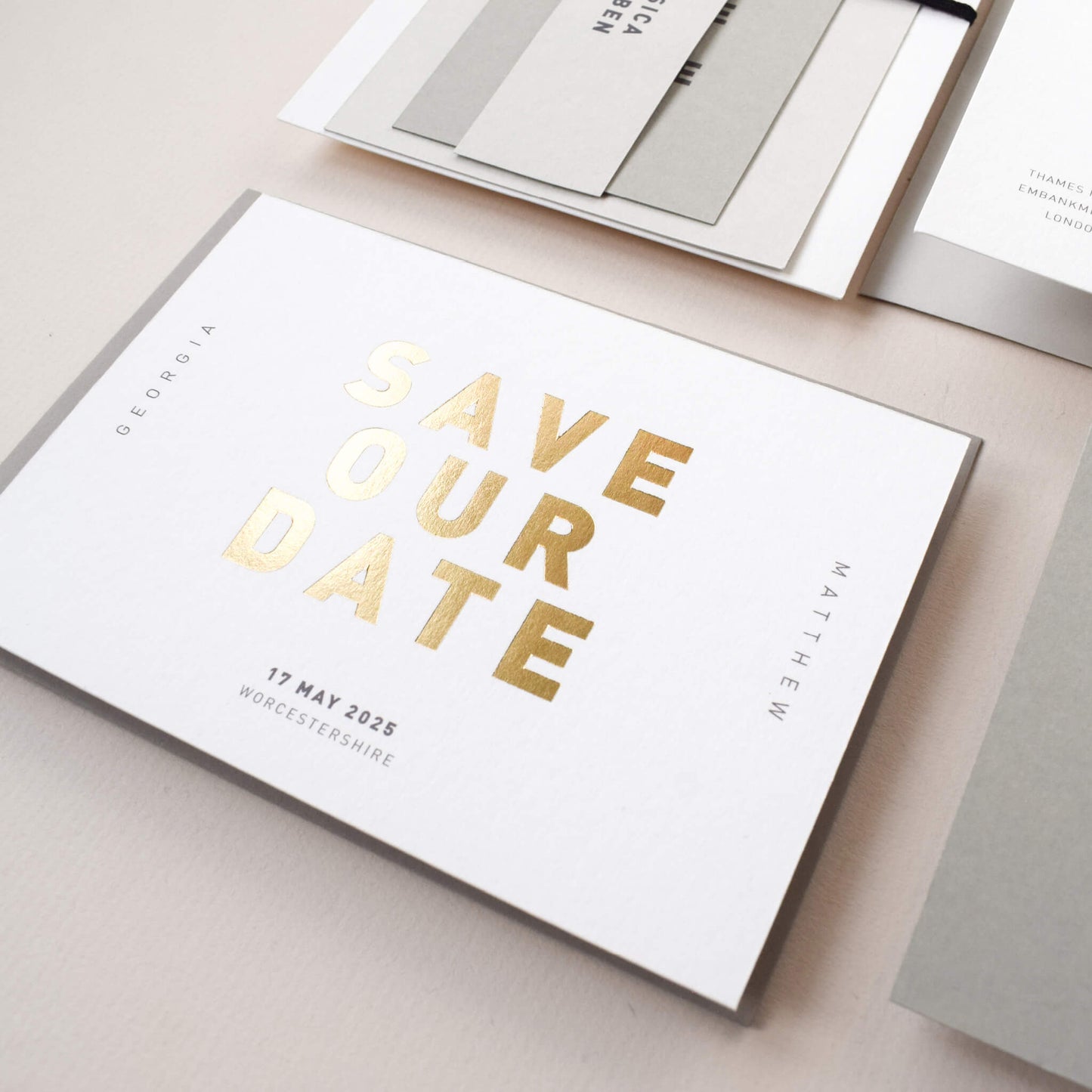 The Elysian Save The Date Sample