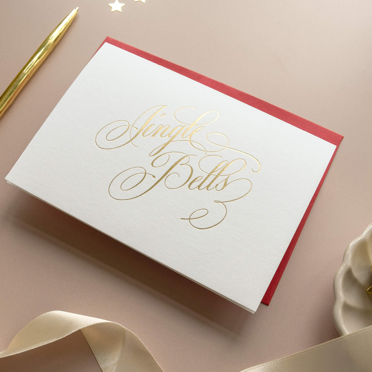 Luxury Calligraphy Christmas Card Pack
