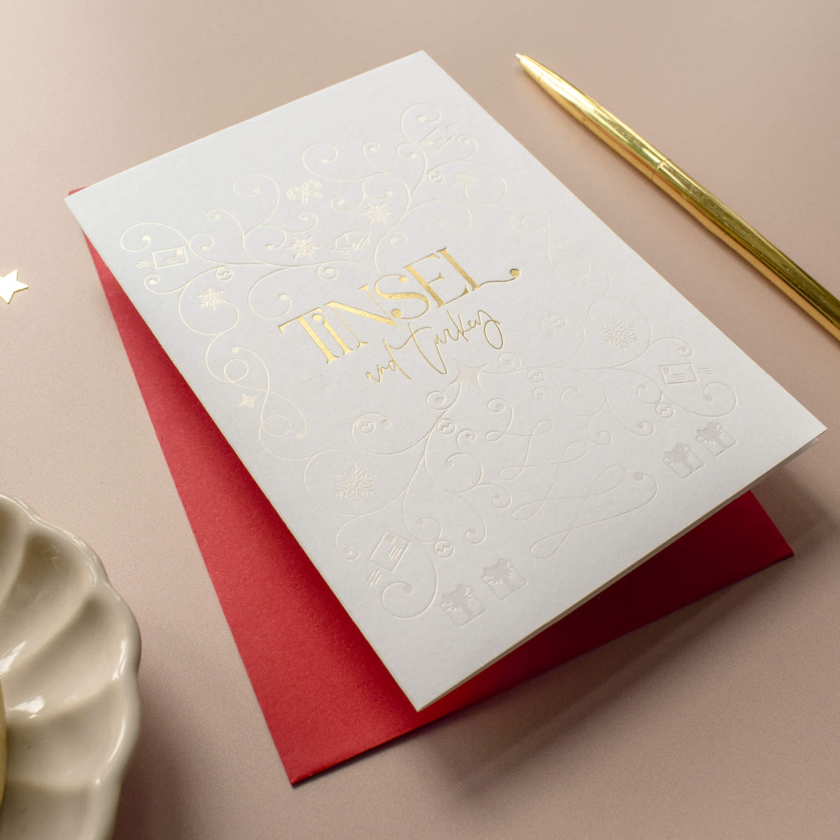 Pack of Nine Luxury Christmas Cards