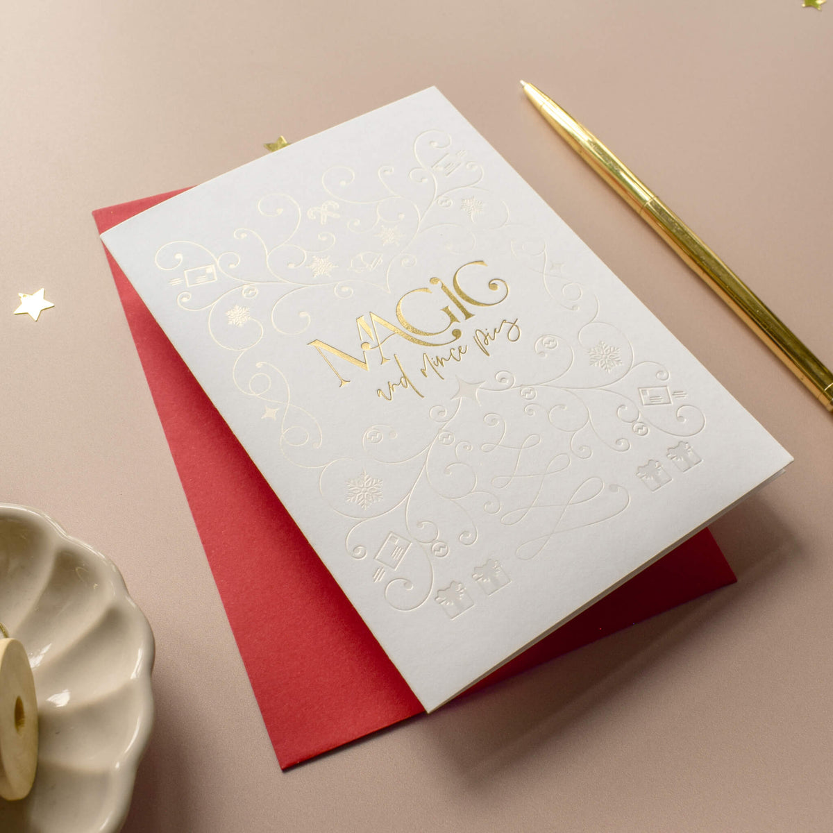 Pack of Nine Luxury Christmas Cards