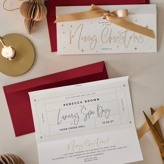 Personalised Christmas Voucher