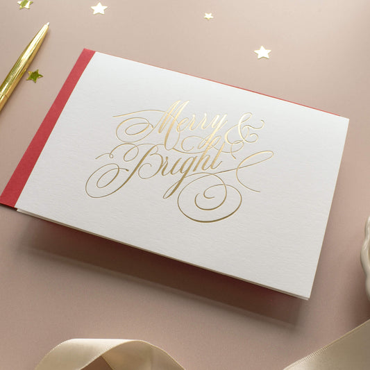 Merry & Bright Christmas Card