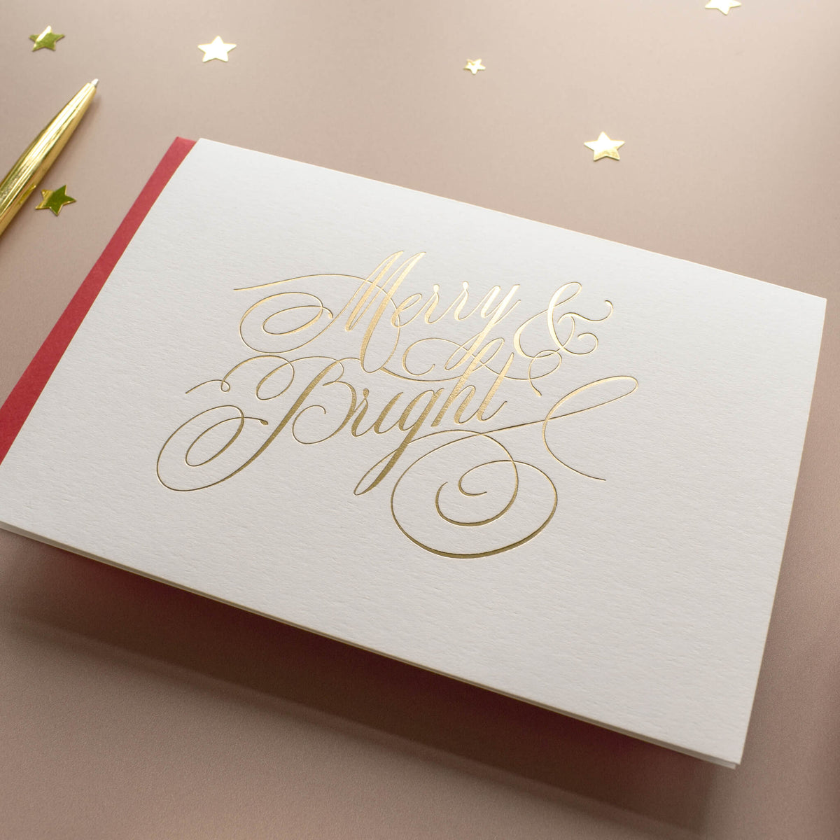 Luxury Calligraphy Christmas Card Pack