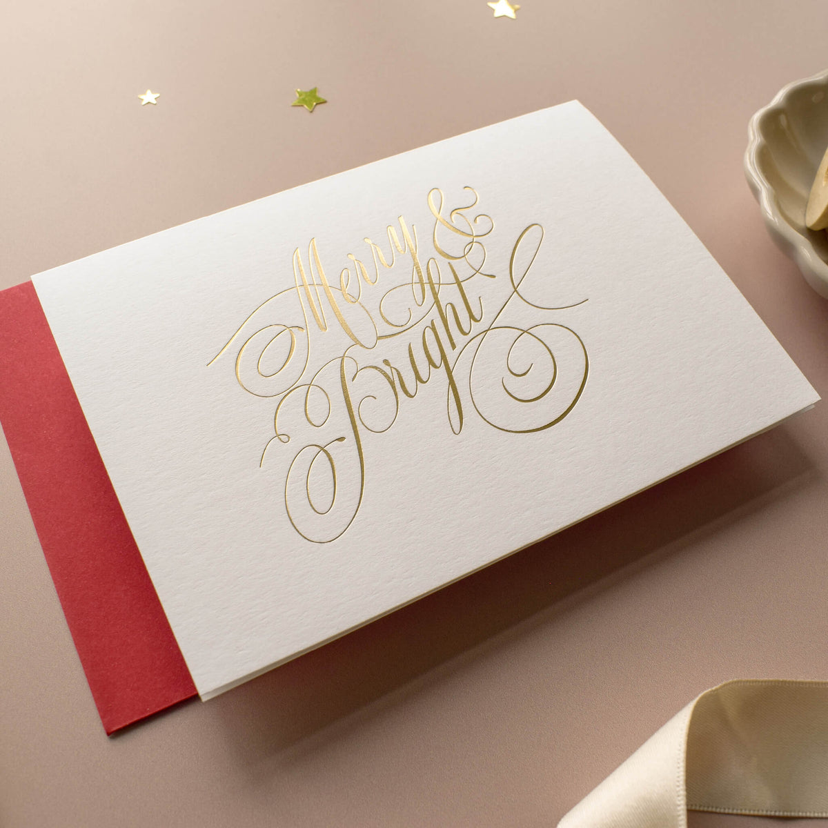 Merry & Bright Christmas Card