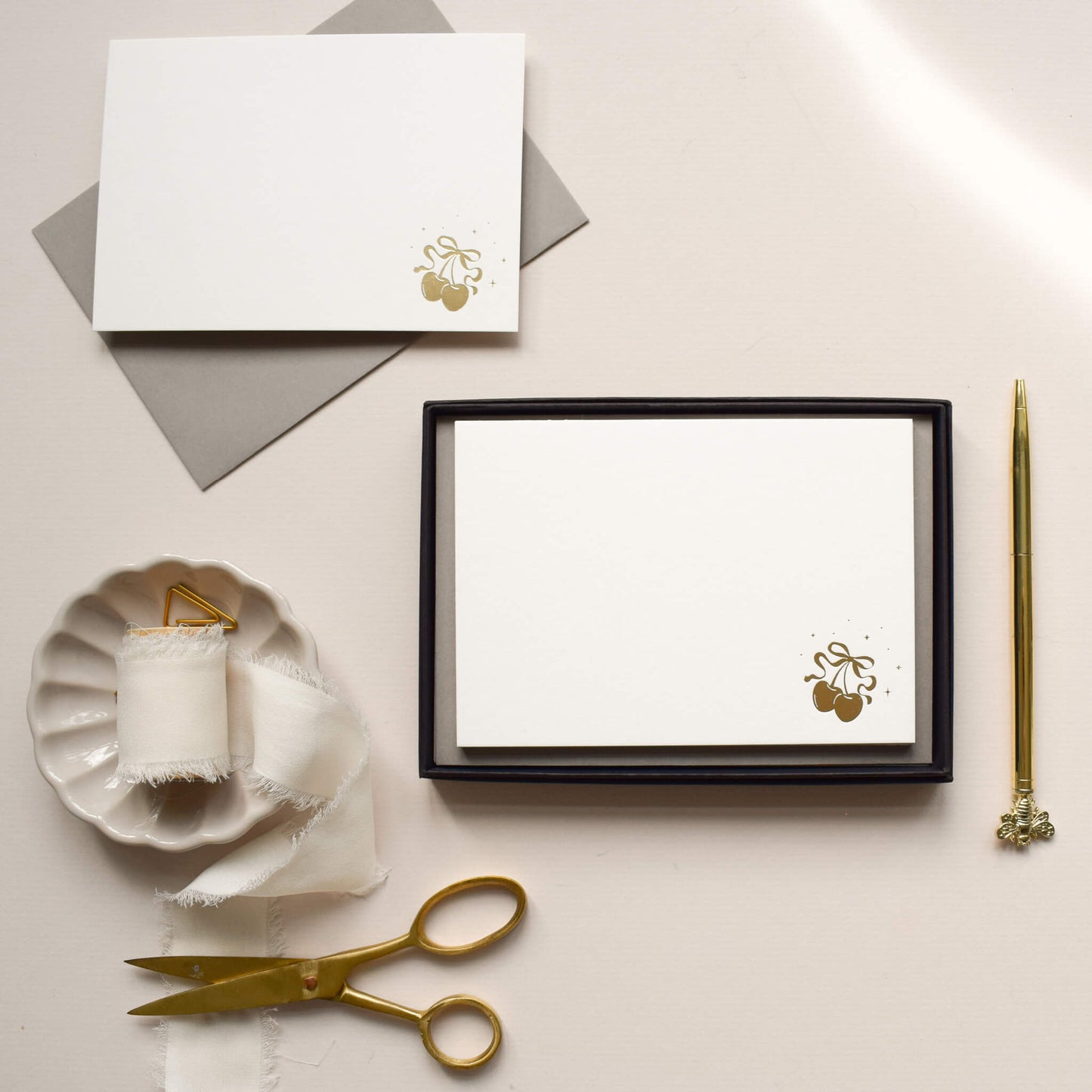 Cherry Notecards