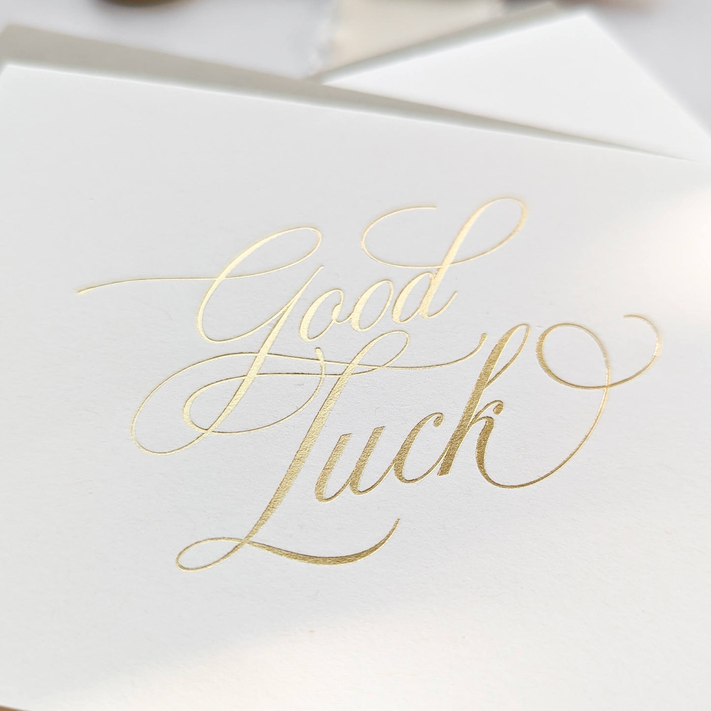 Good Luck Card