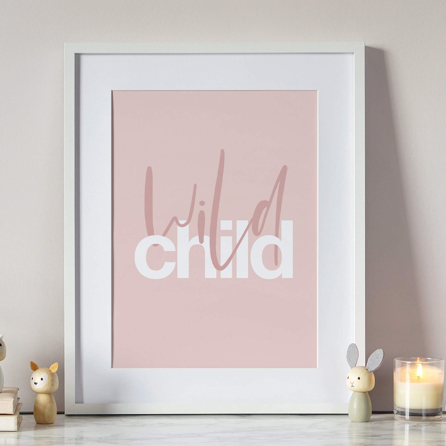 Wild Child Nursery Print