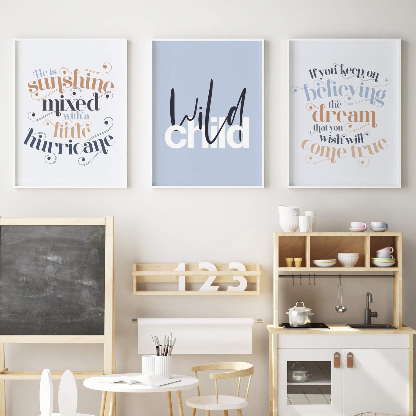 If You Keep On Believing Nursery Print