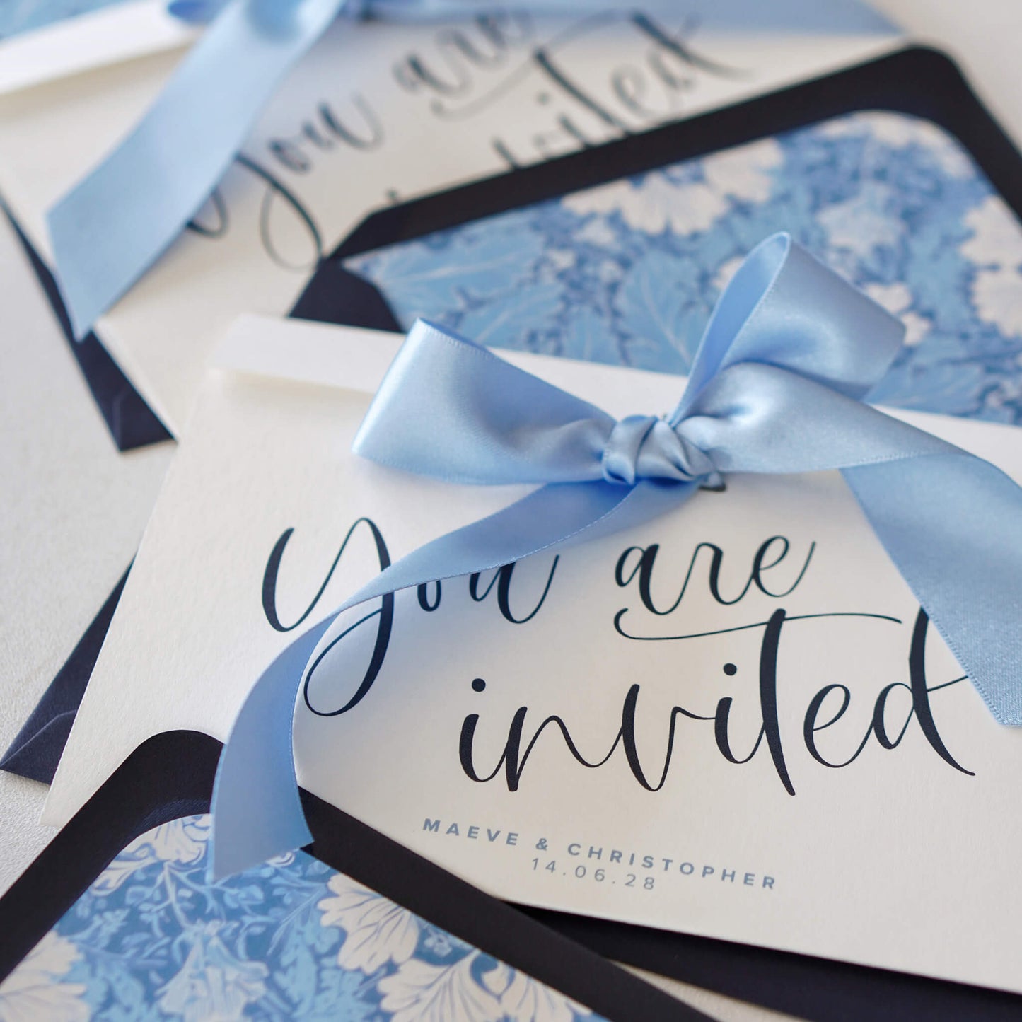 The Cadence Wedding Invitation Sample