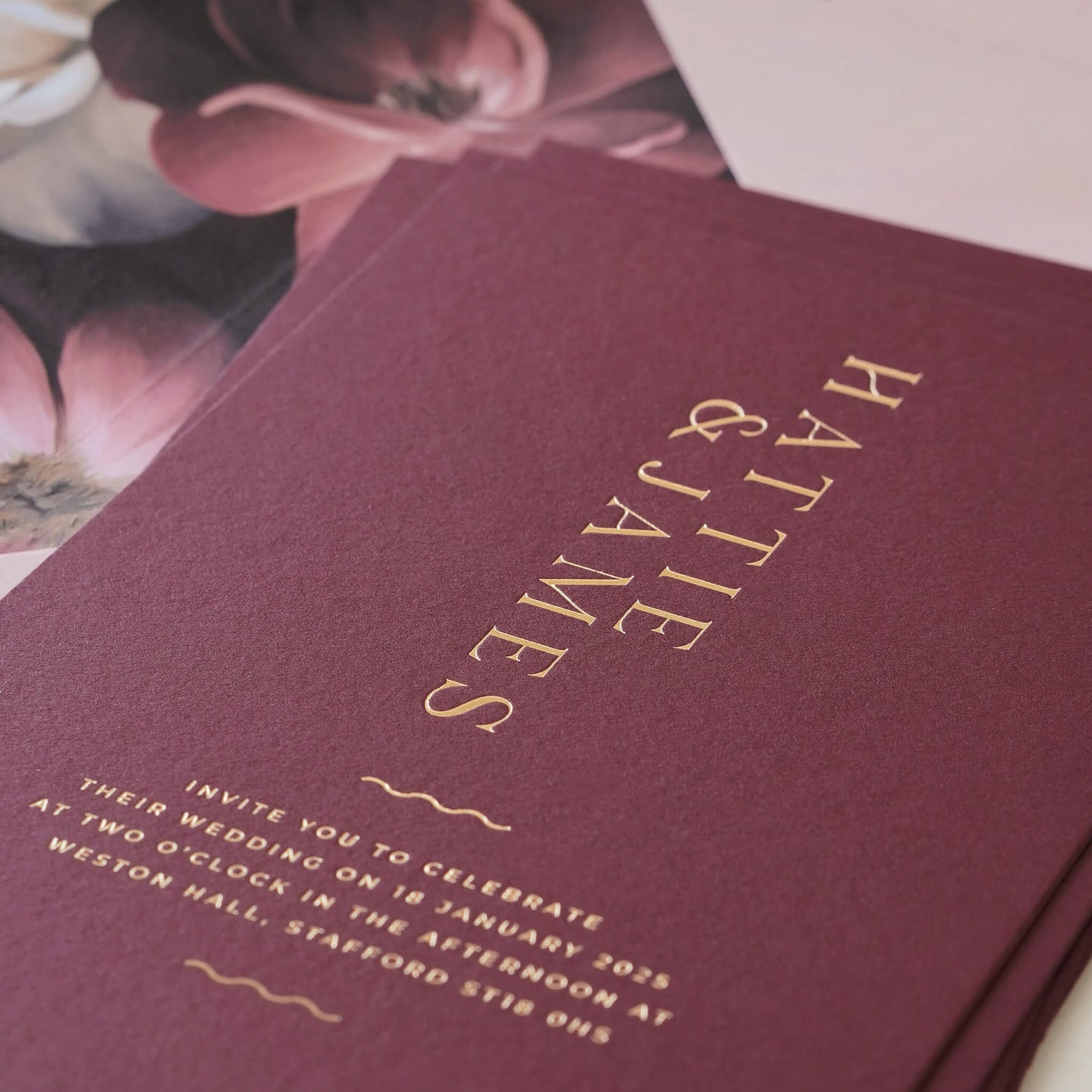 The Aliferous Invitation Suite Sample
