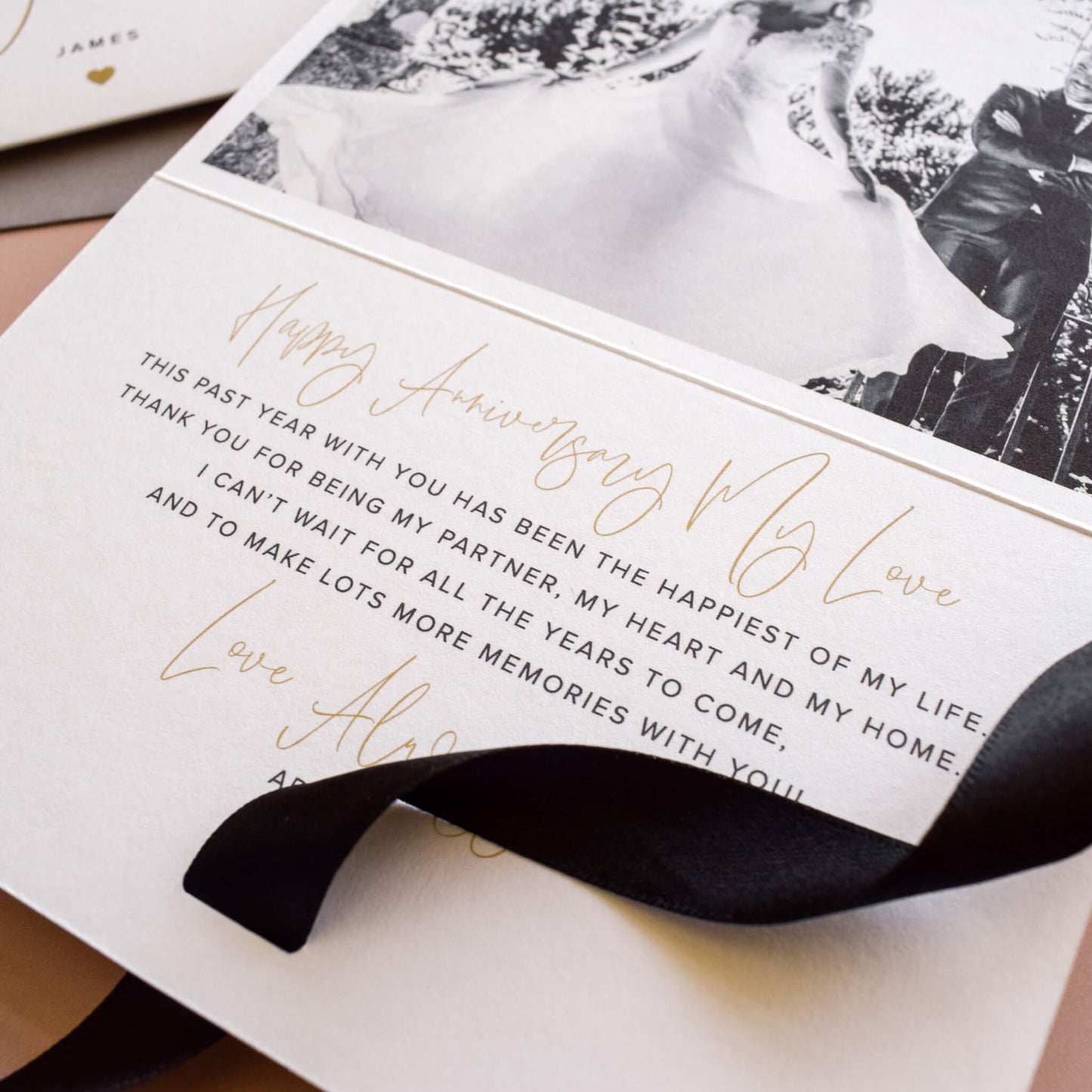 Personalised Anniversary Card with Photo