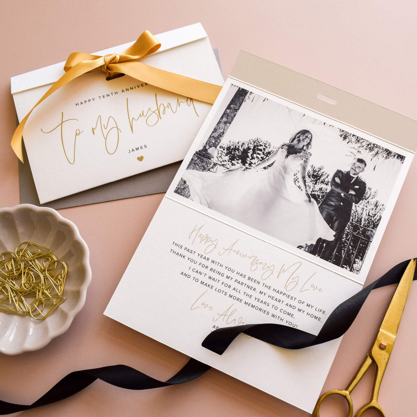 Personalised Anniversary Card with Photo