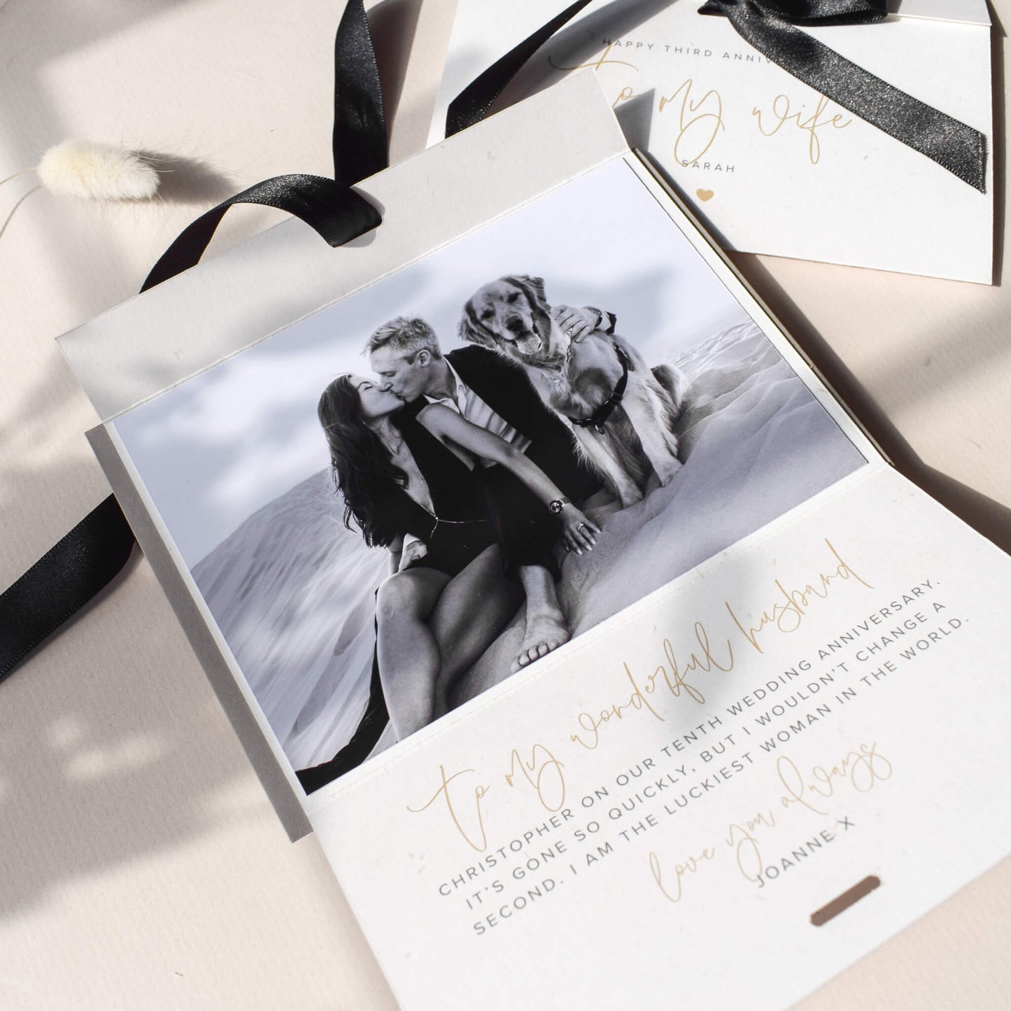 Personalised Photo Anniversary Card