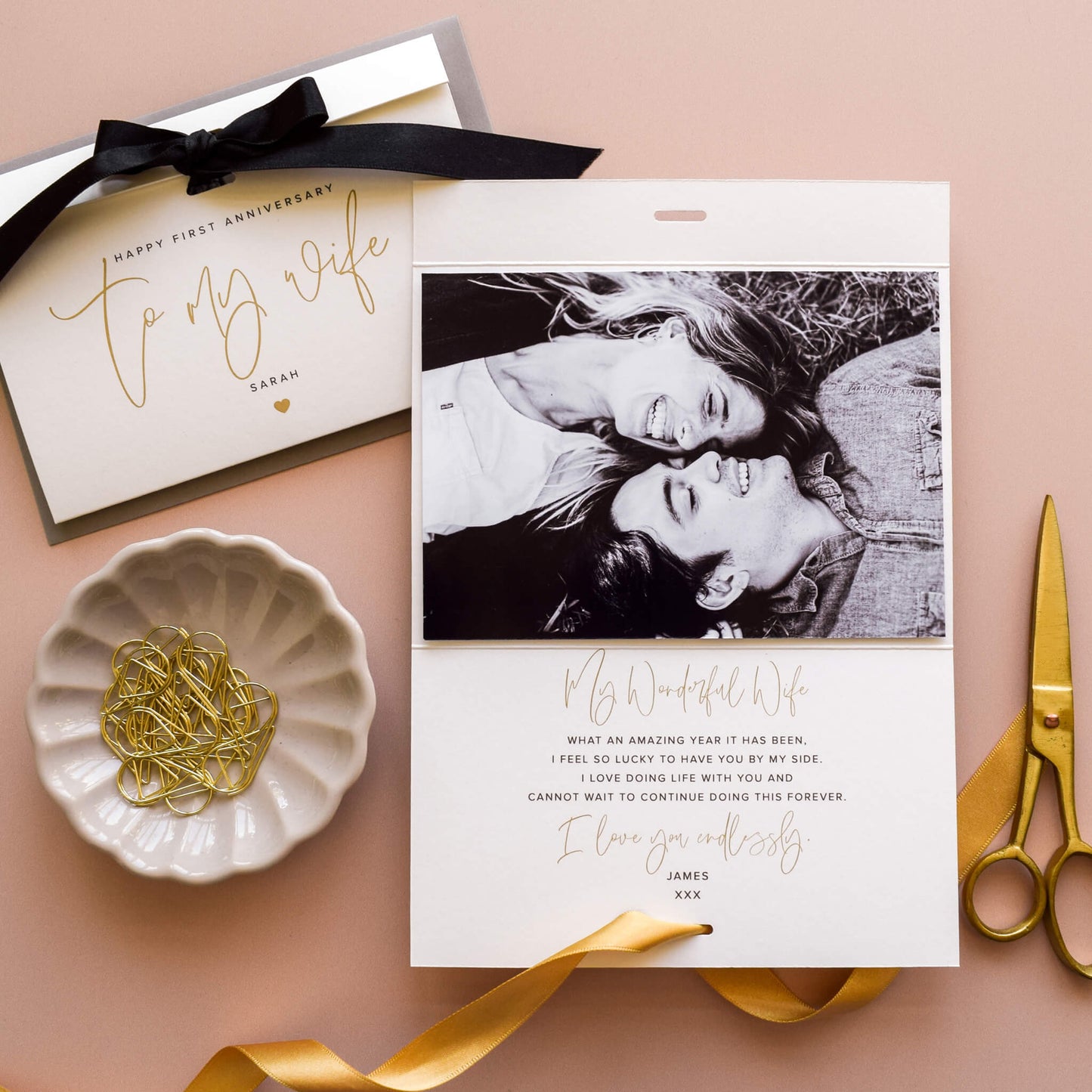 Personalised Anniversary Card with Photo