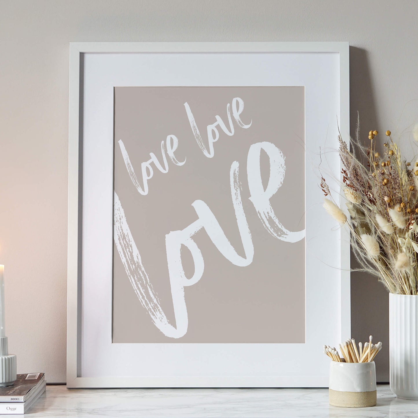 Love, Love, Love Print