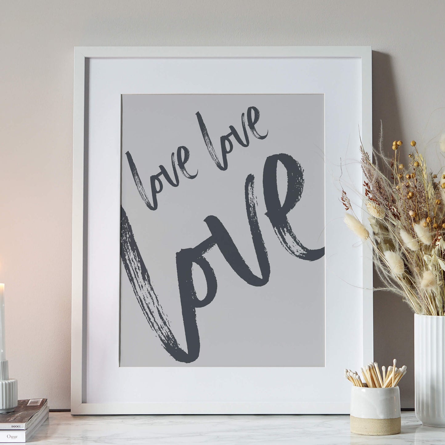 Love, Love, Love Print