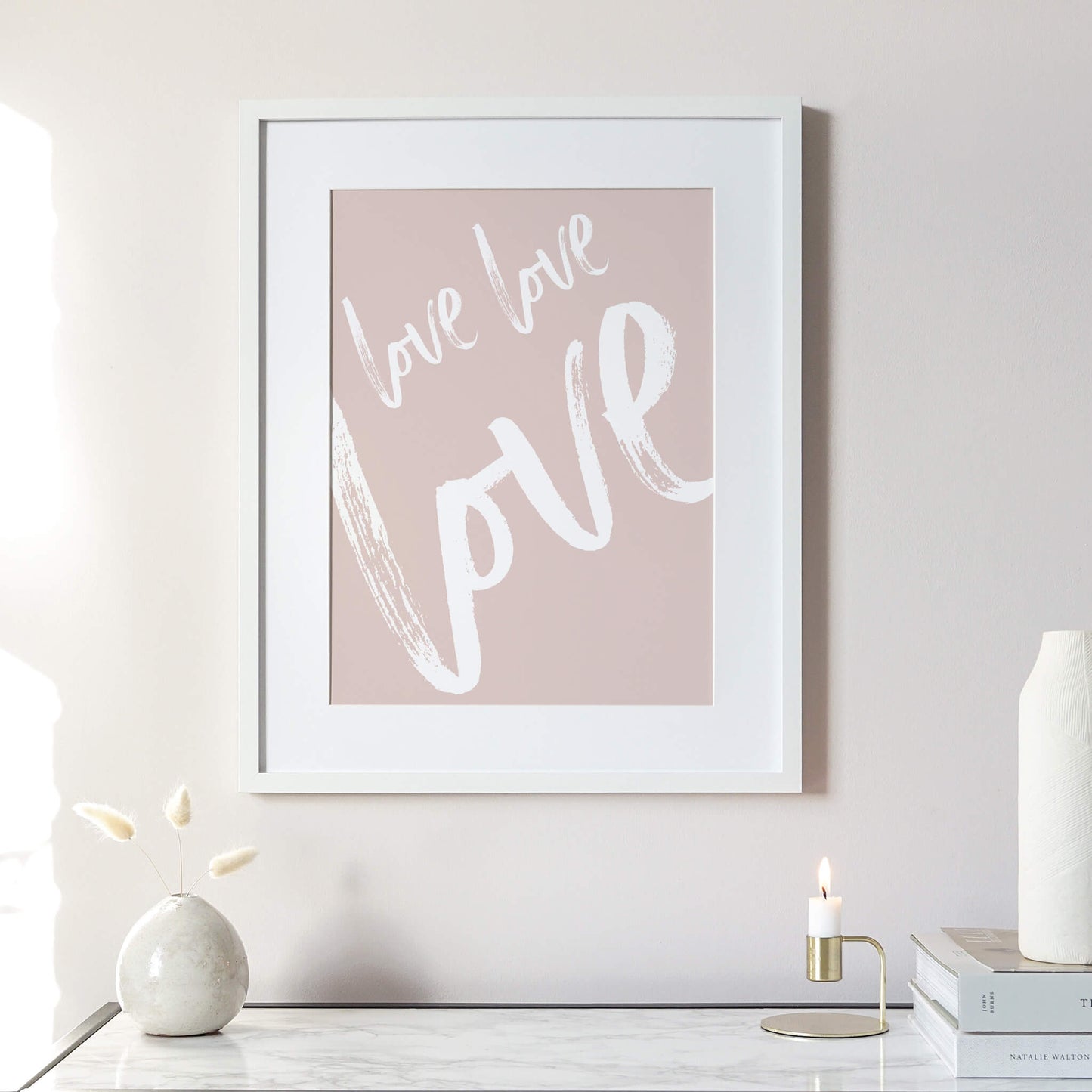 Love, Love, Love Print