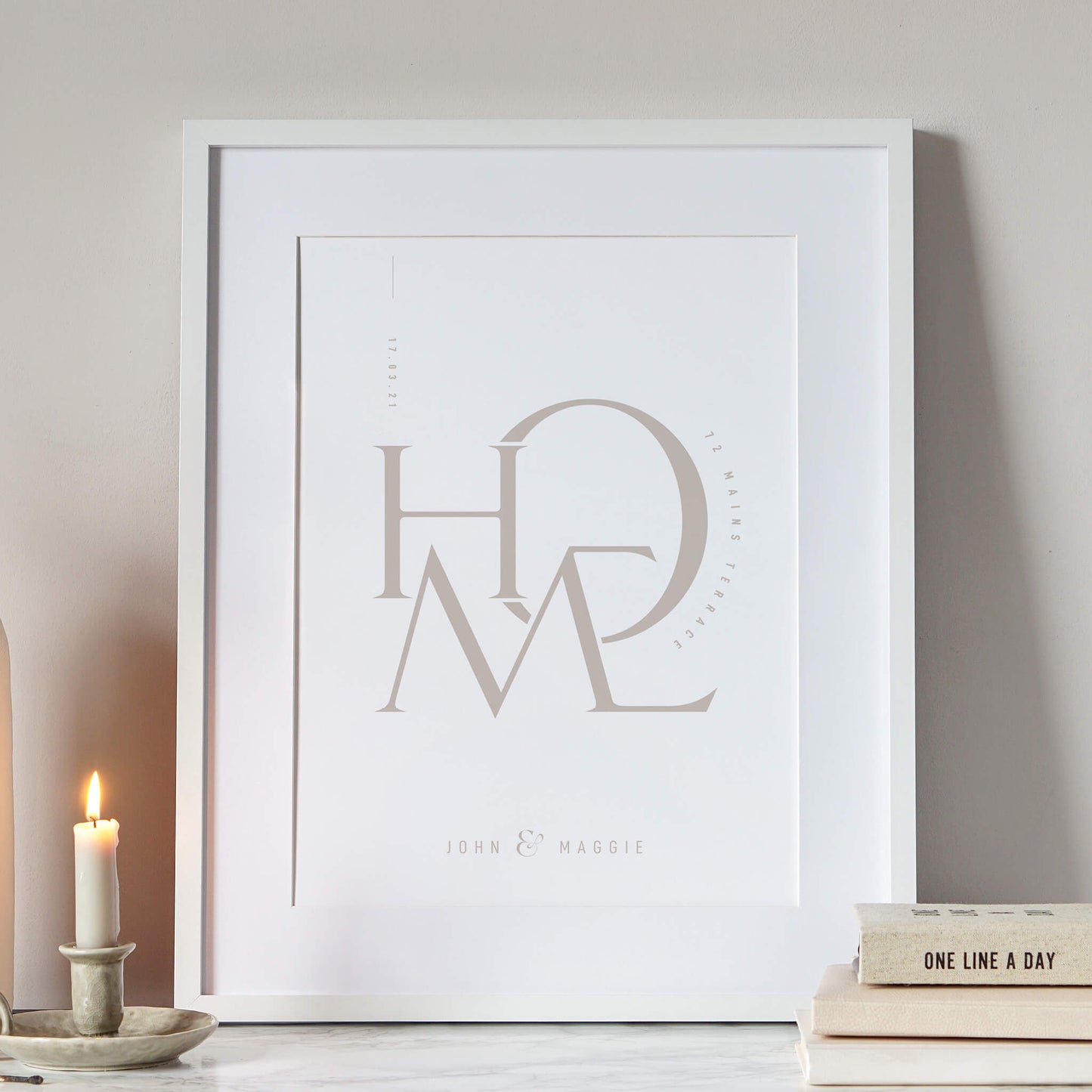 Personalised New Home Print