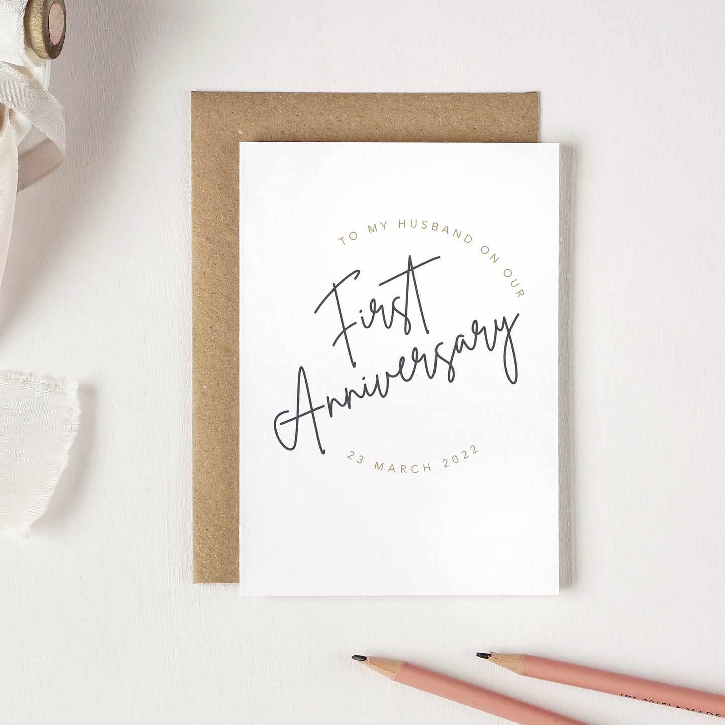 Personalised Anniversary Card