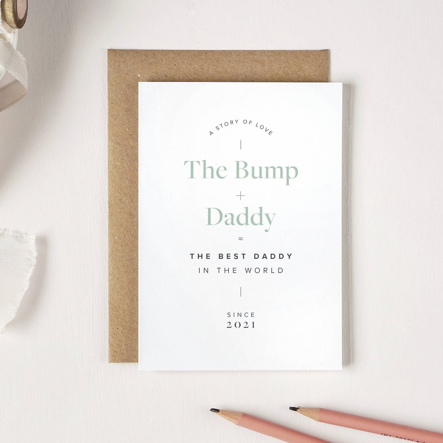 Father's Day Card Personalised With Name