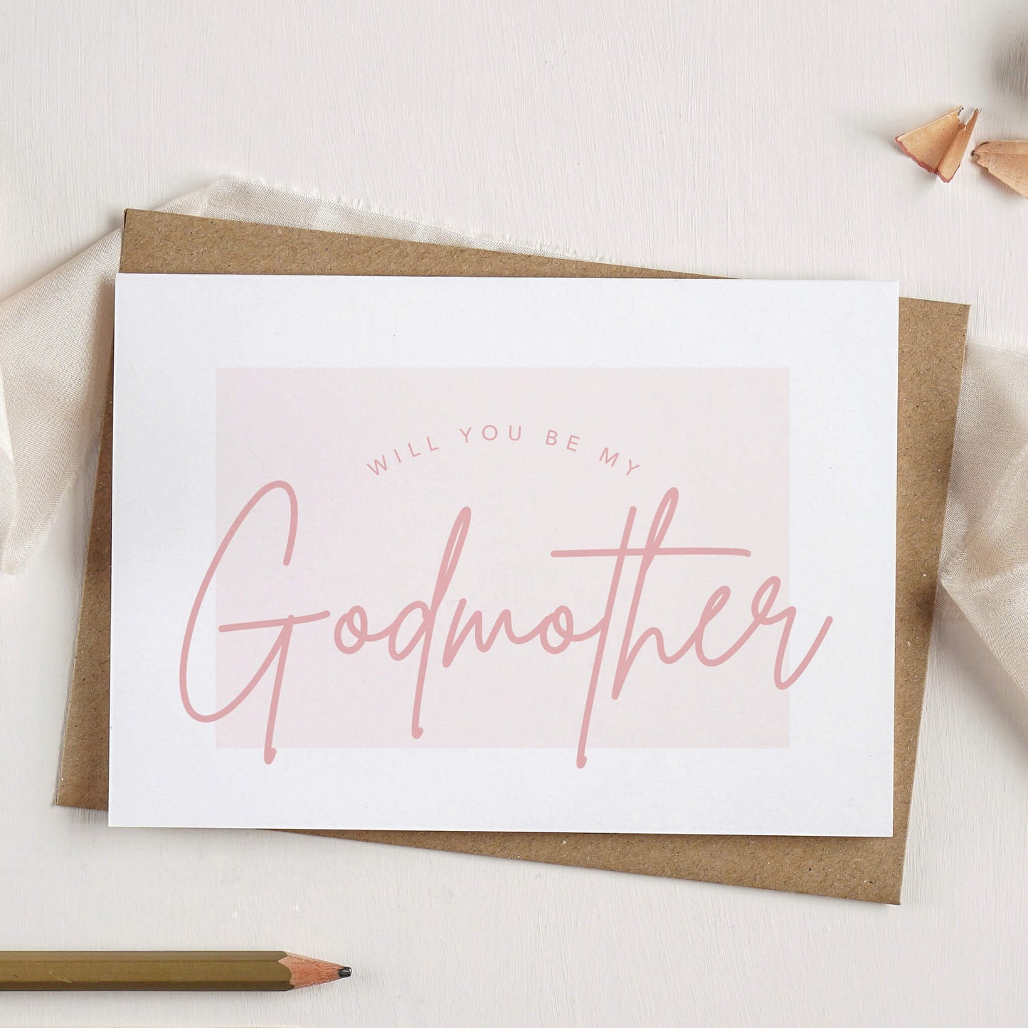 Will You Be My Godmother / Godfather / Godparents Card