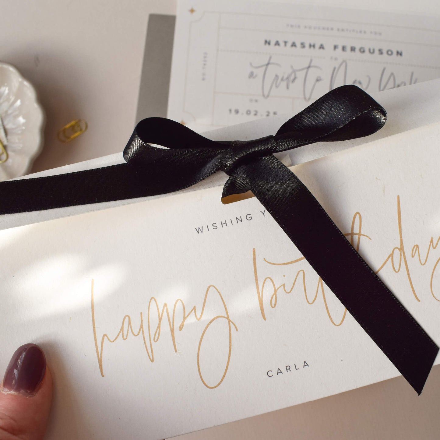 Personalised Birthday Gift Voucher