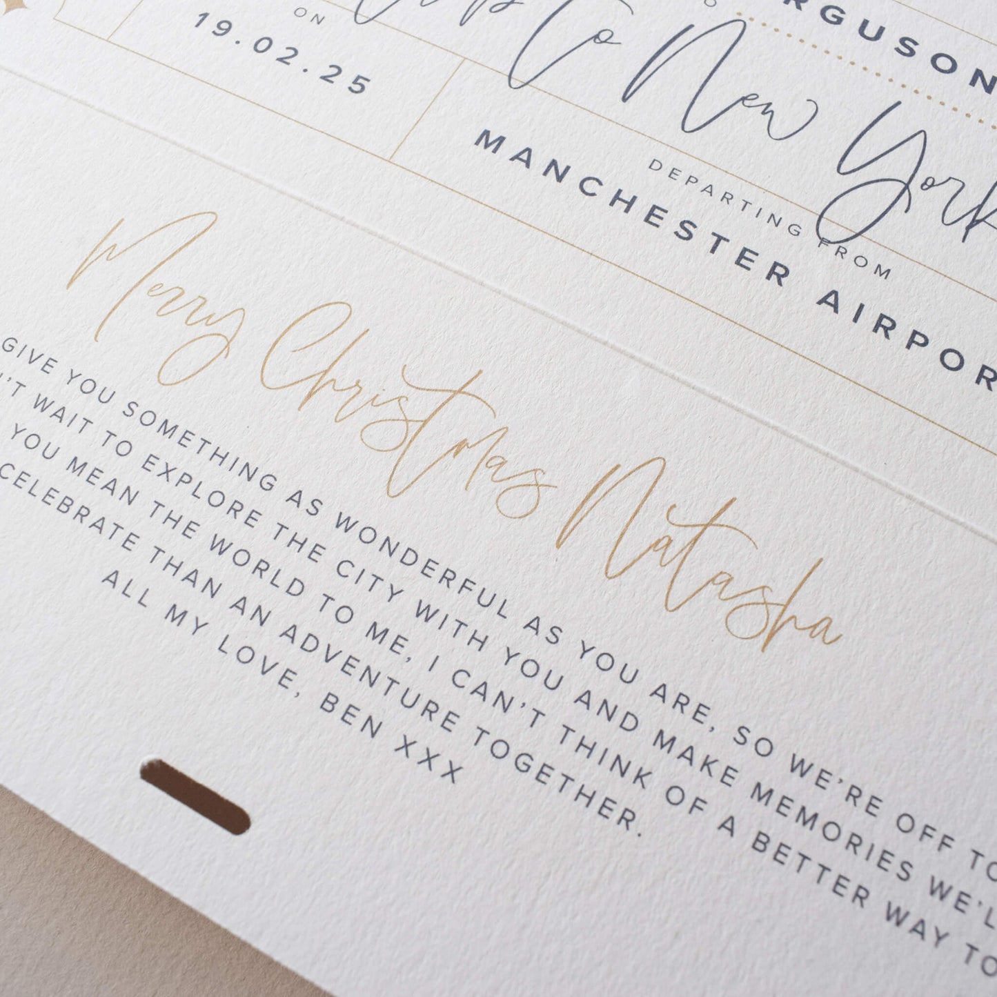 Personalised Christmas Voucher