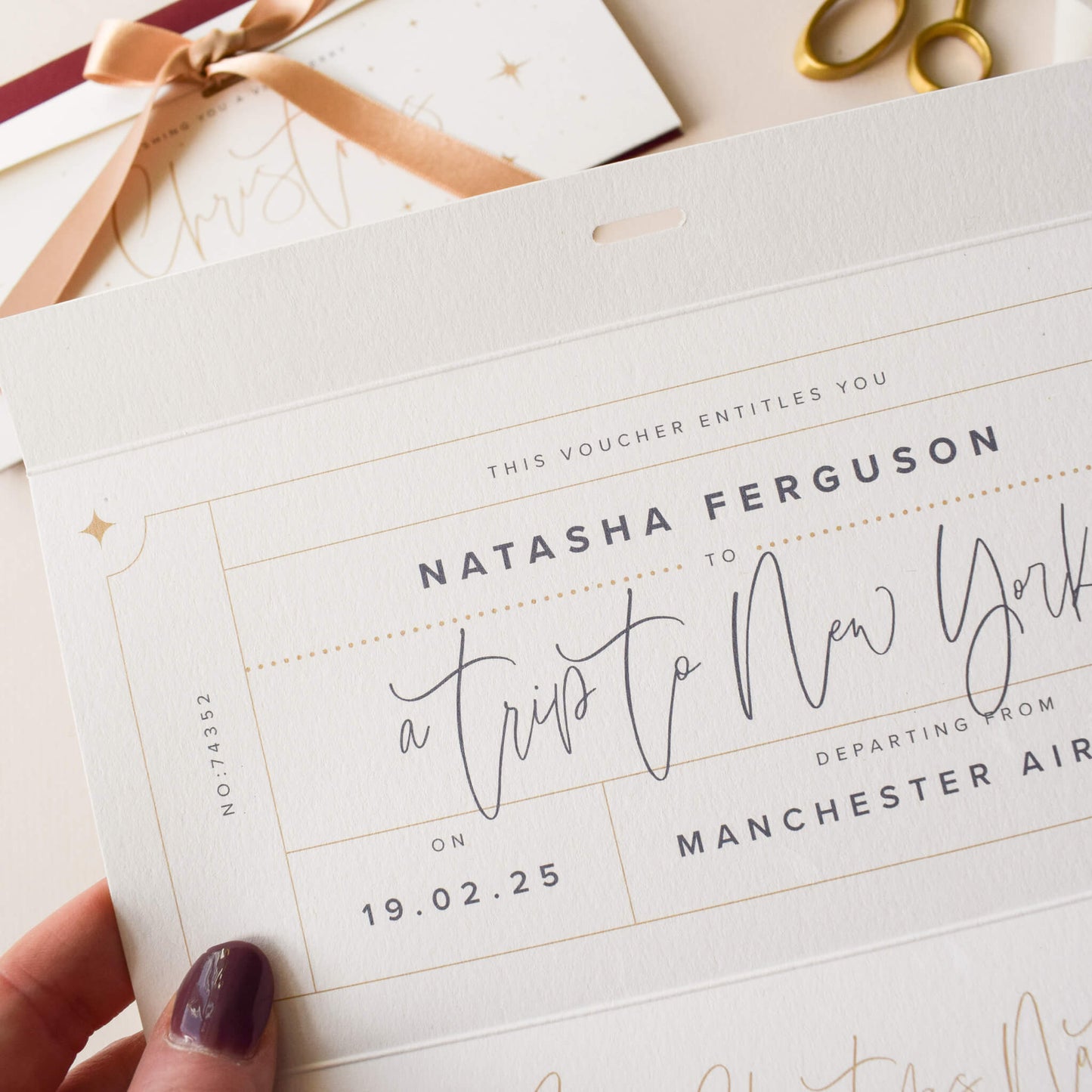 Personalised Christmas Voucher