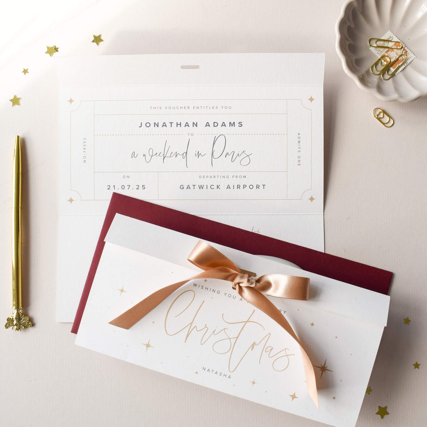 Personalised Christmas Voucher