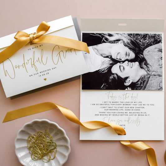 Wedding Day Card for Husband or Wife To Be