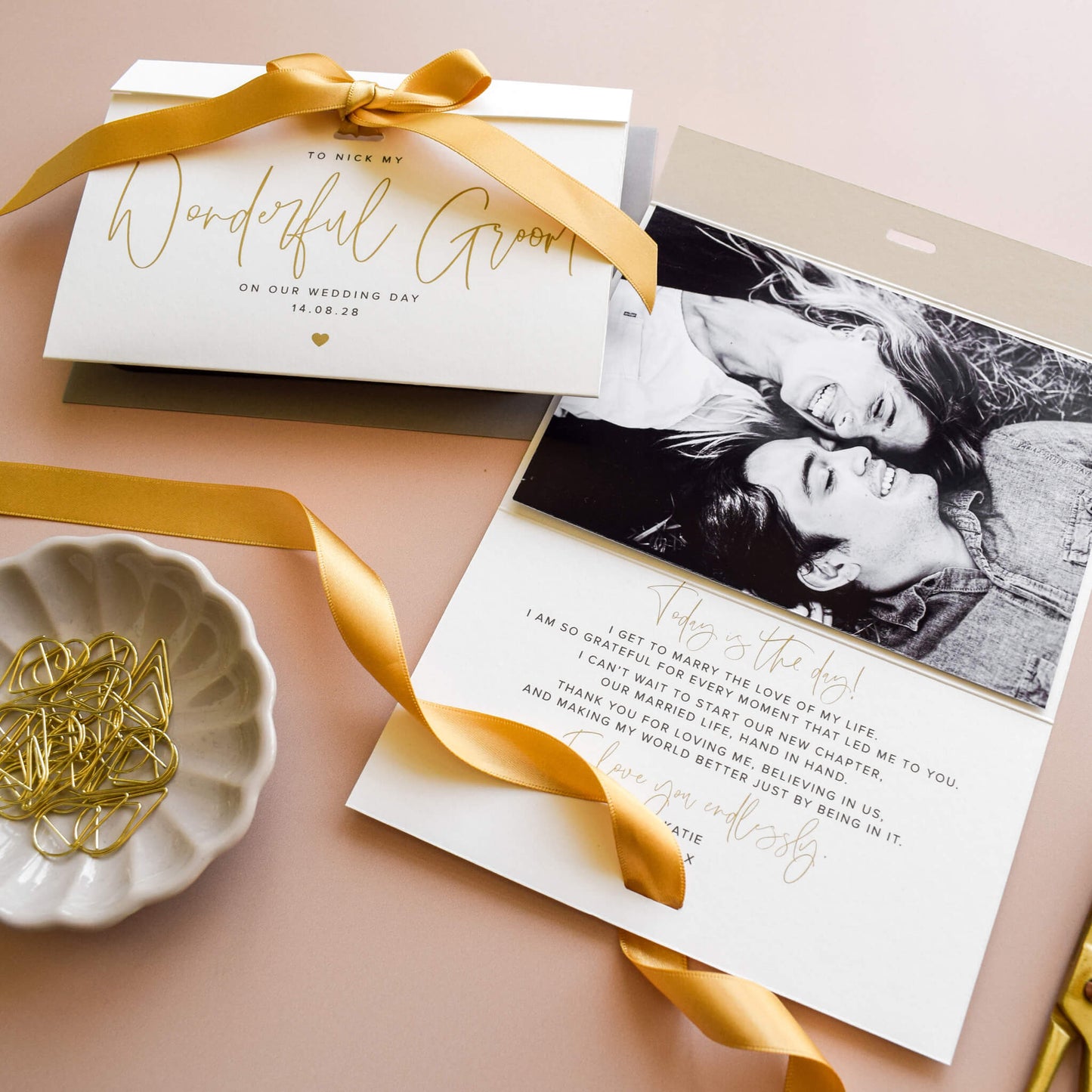 Wedding Day Card for Husband or Wife To Be