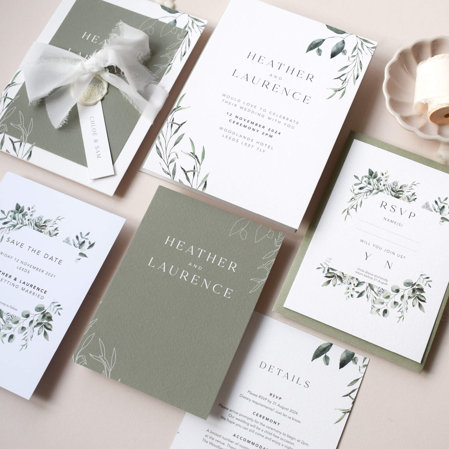 The Verdant RSVP Card