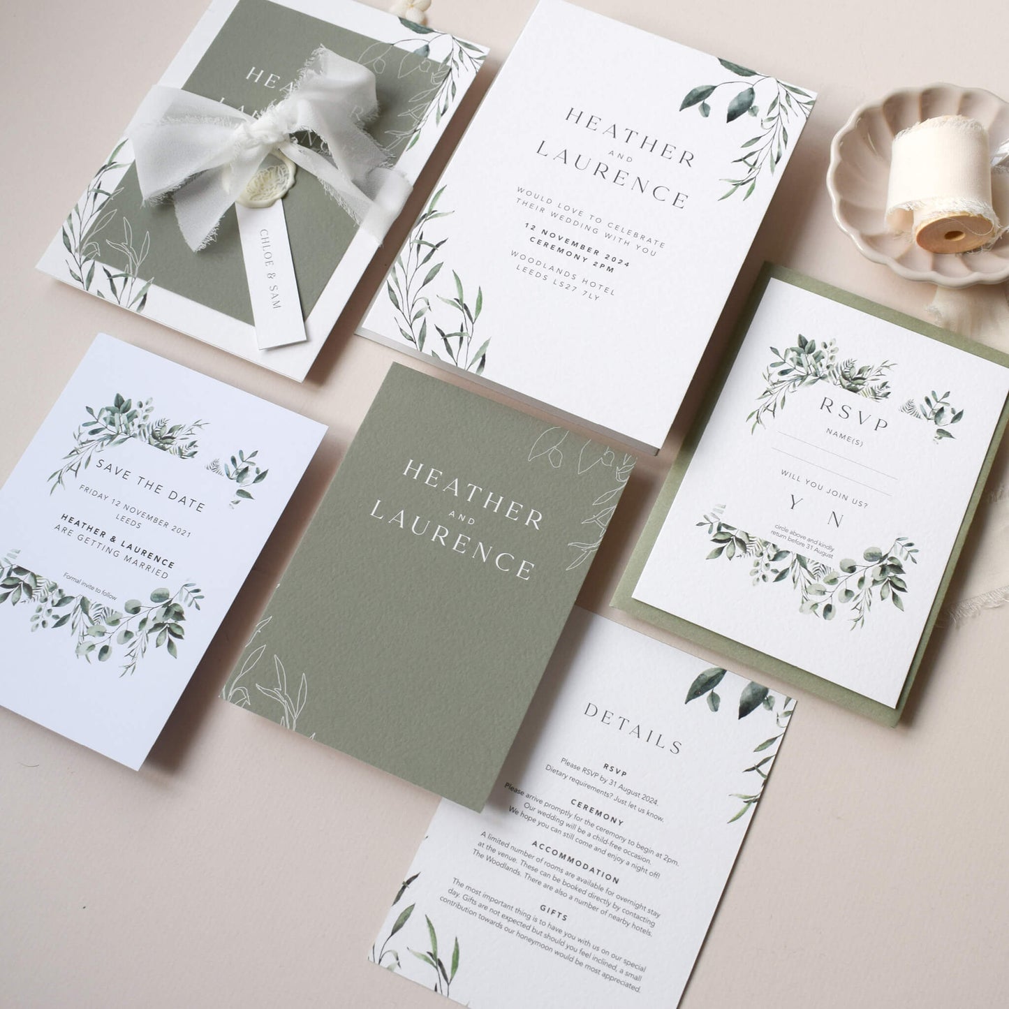 The Verdant RSVP Card