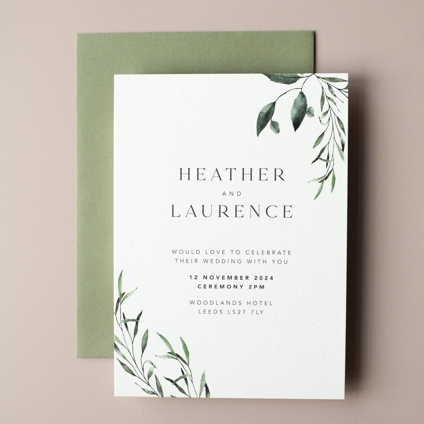The Verdant Day Invitation