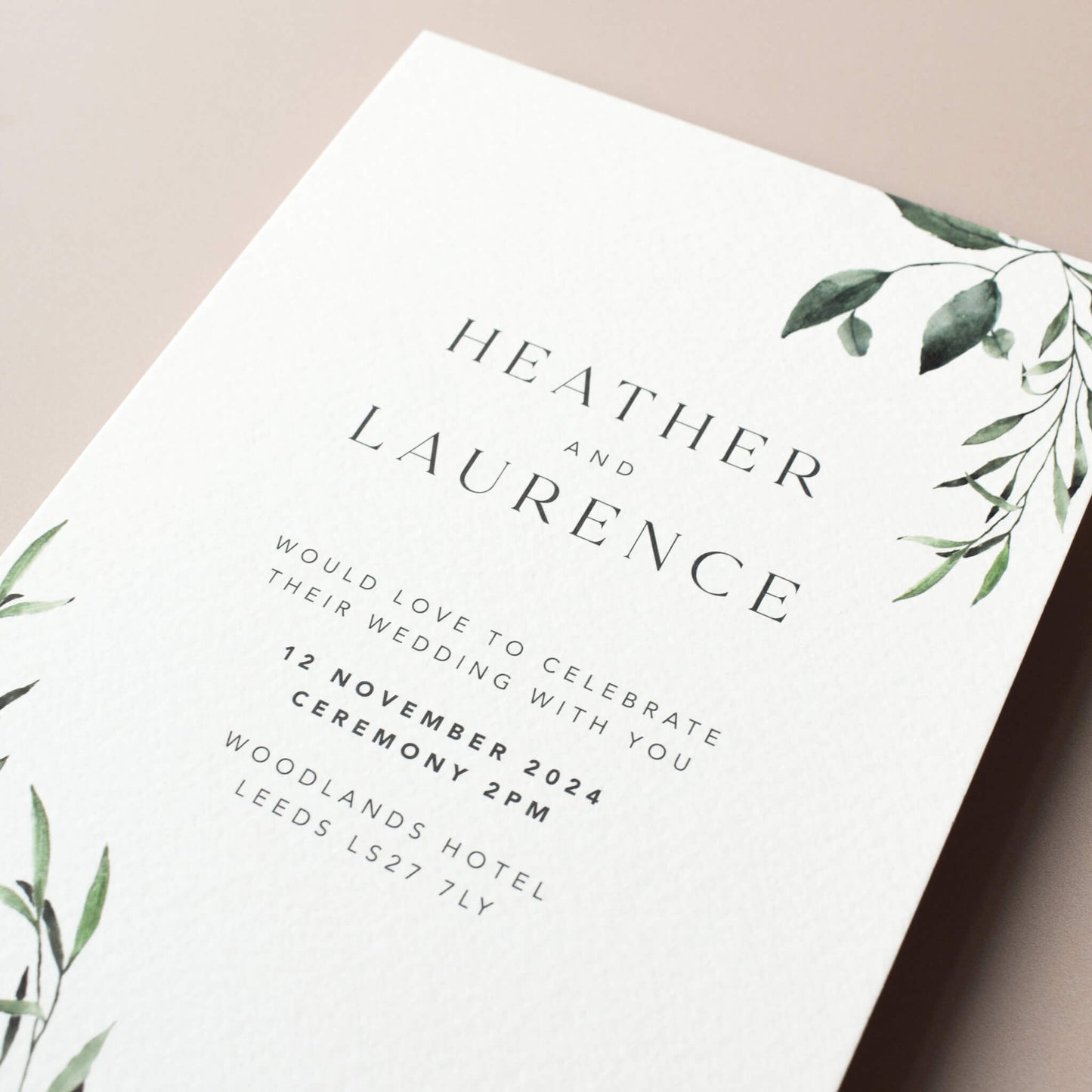 The Verdant Evening Invitation
