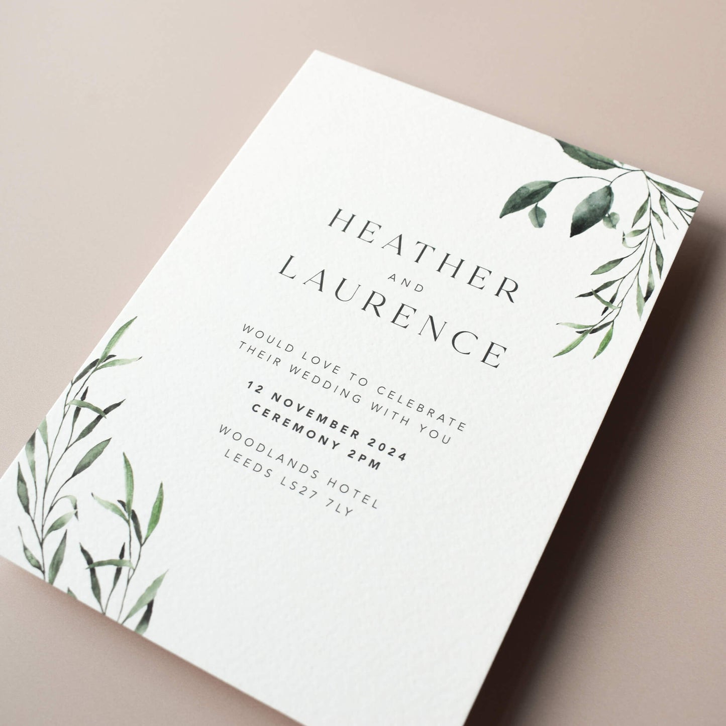 The Verdant Day Invitation