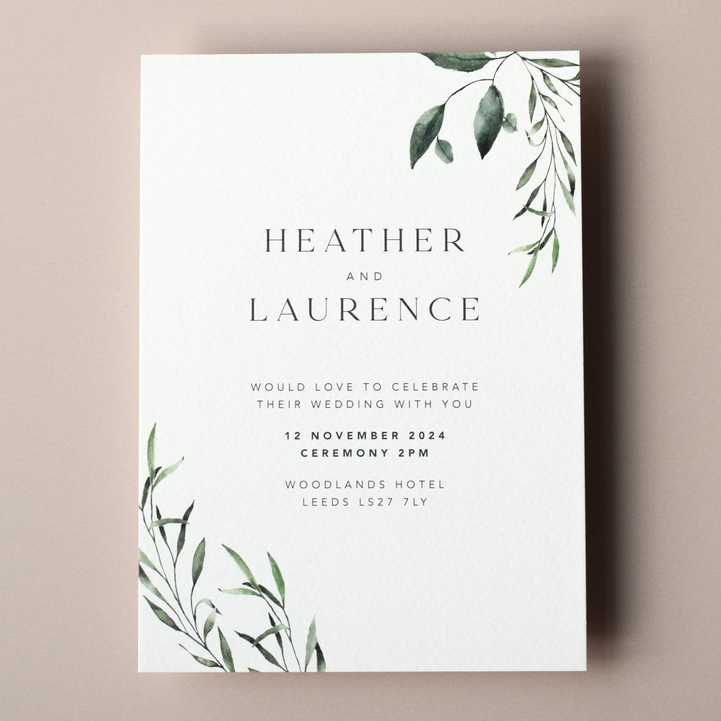 The Verdant Day Invitation