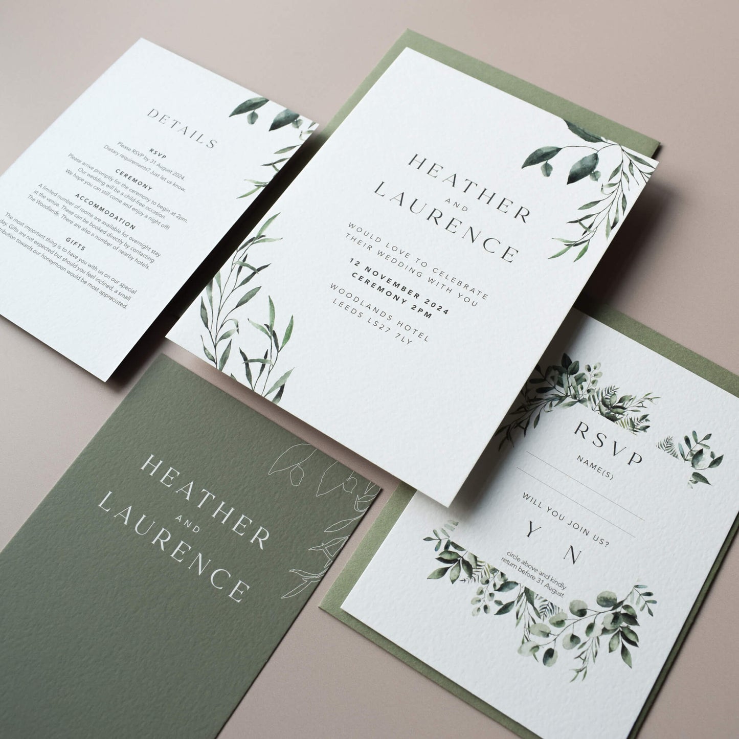The Verdant - Three Card Suite