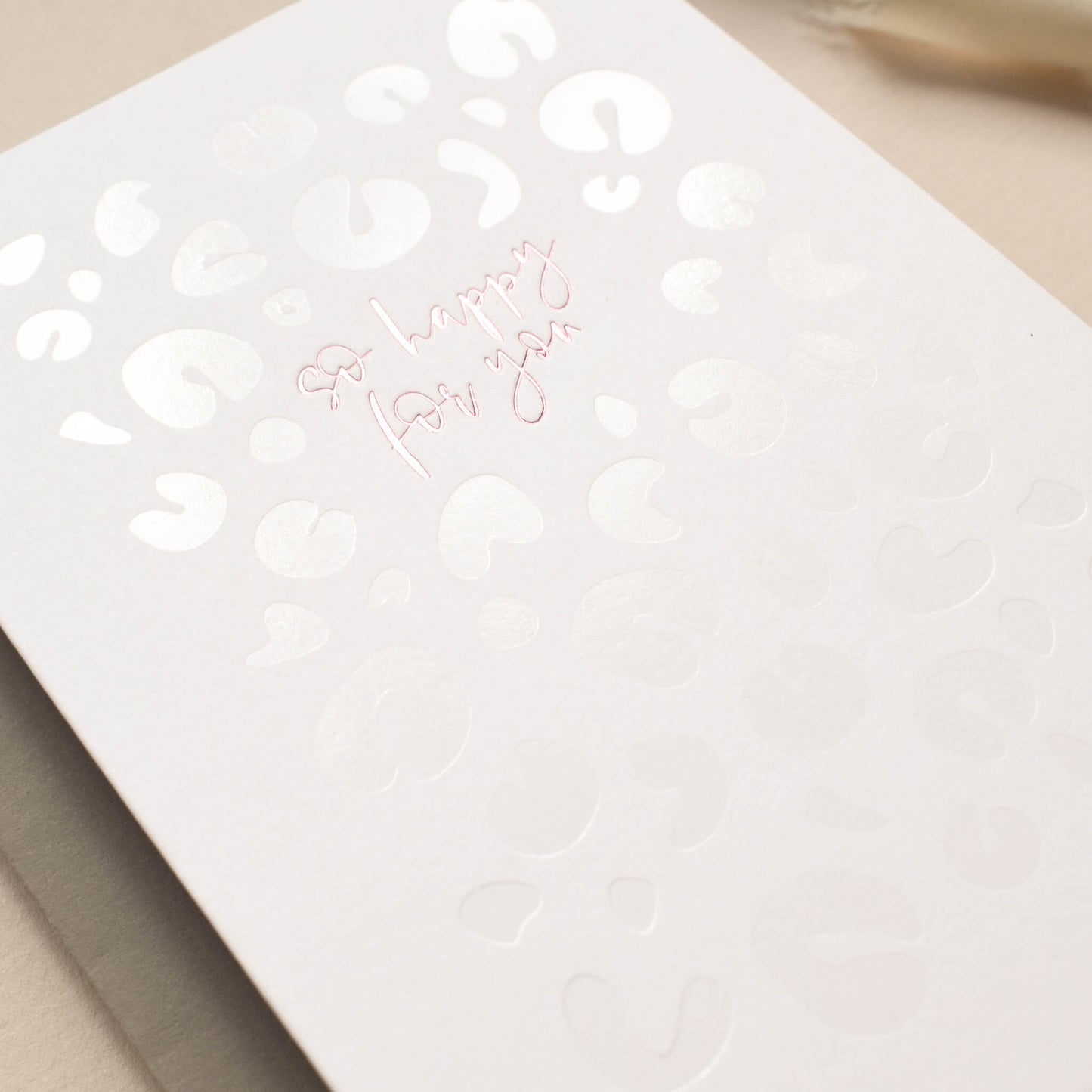 So Happy For You Card