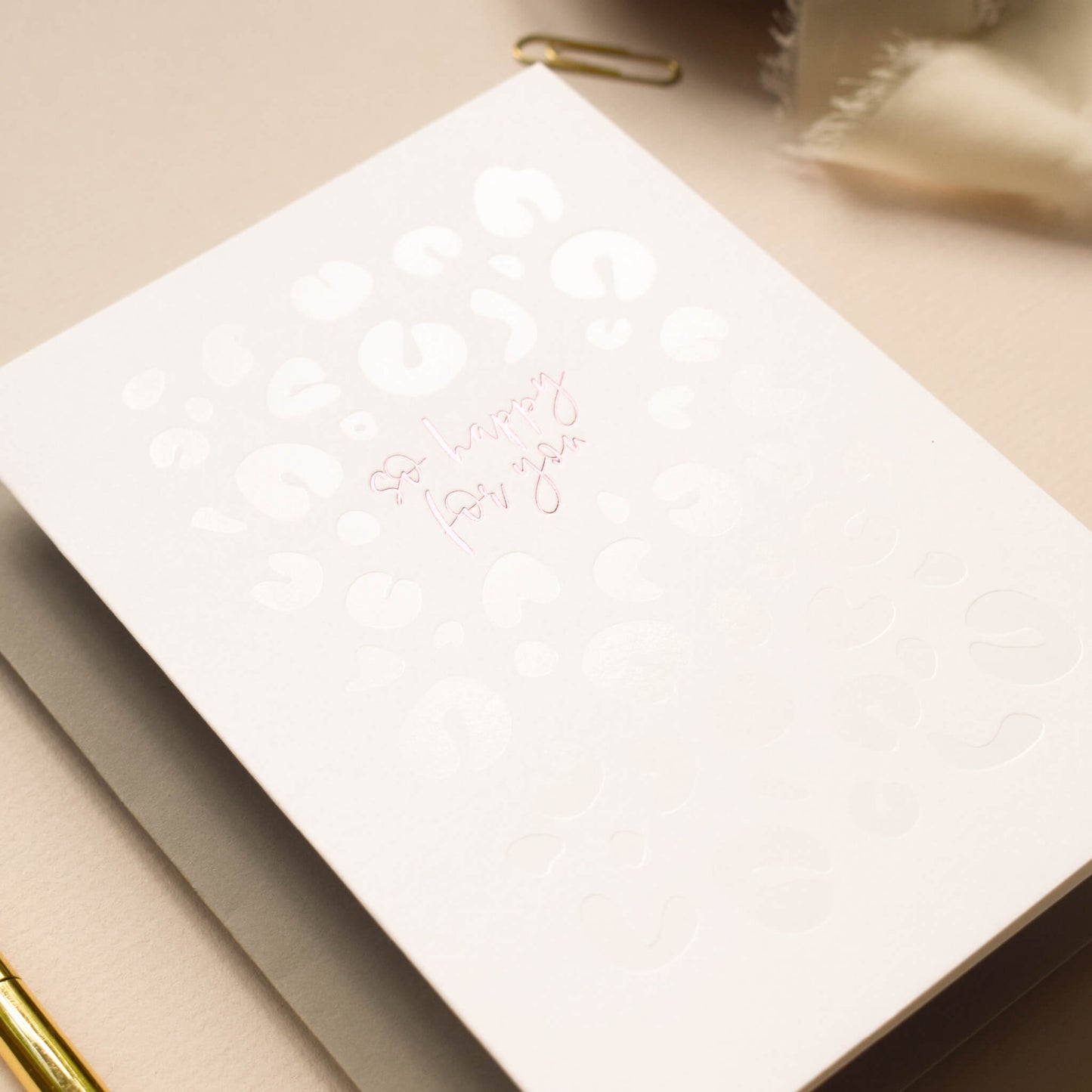 So Happy For You Card