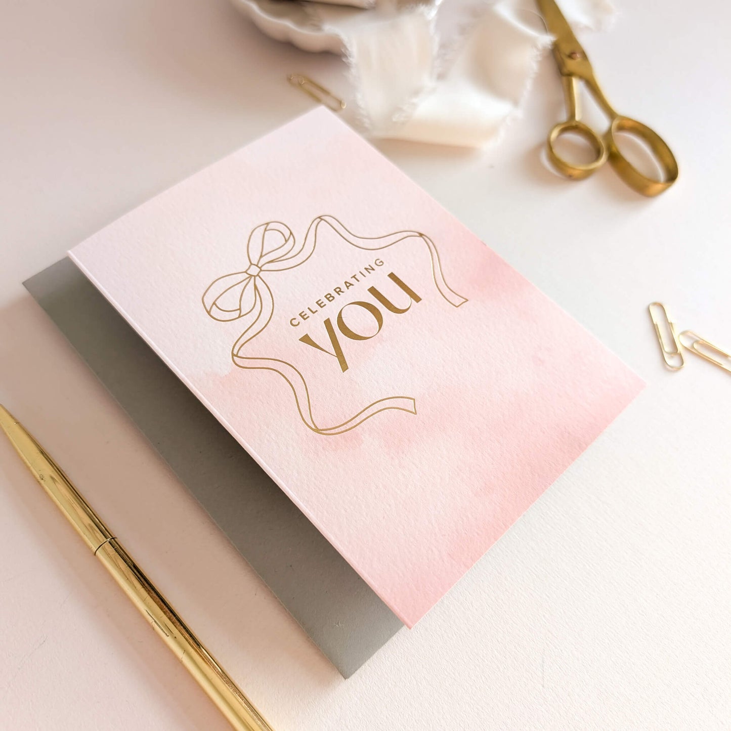 Celebrating You Birthday Card