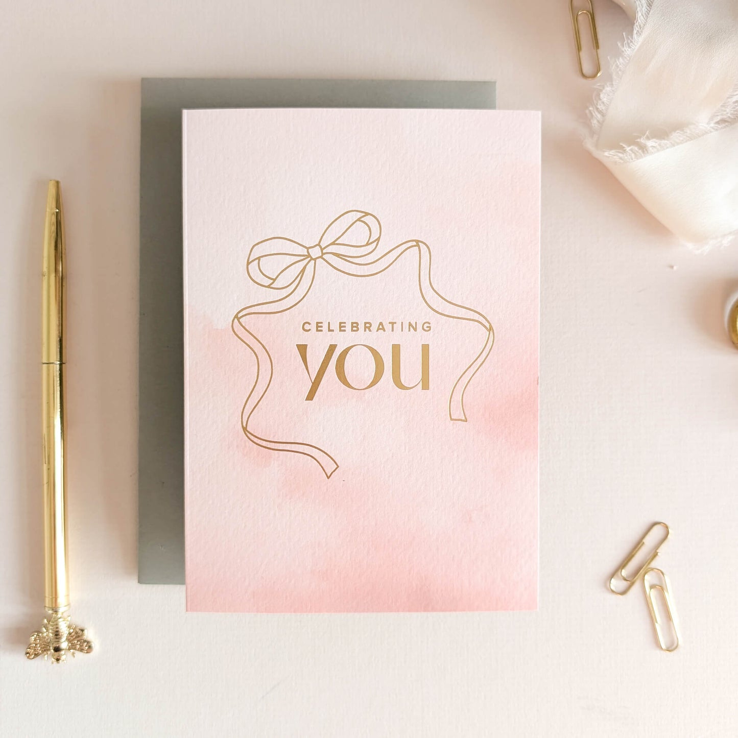 Celebrating You Birthday Card