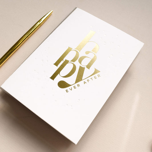 Happy Ever After Hot Foil Card