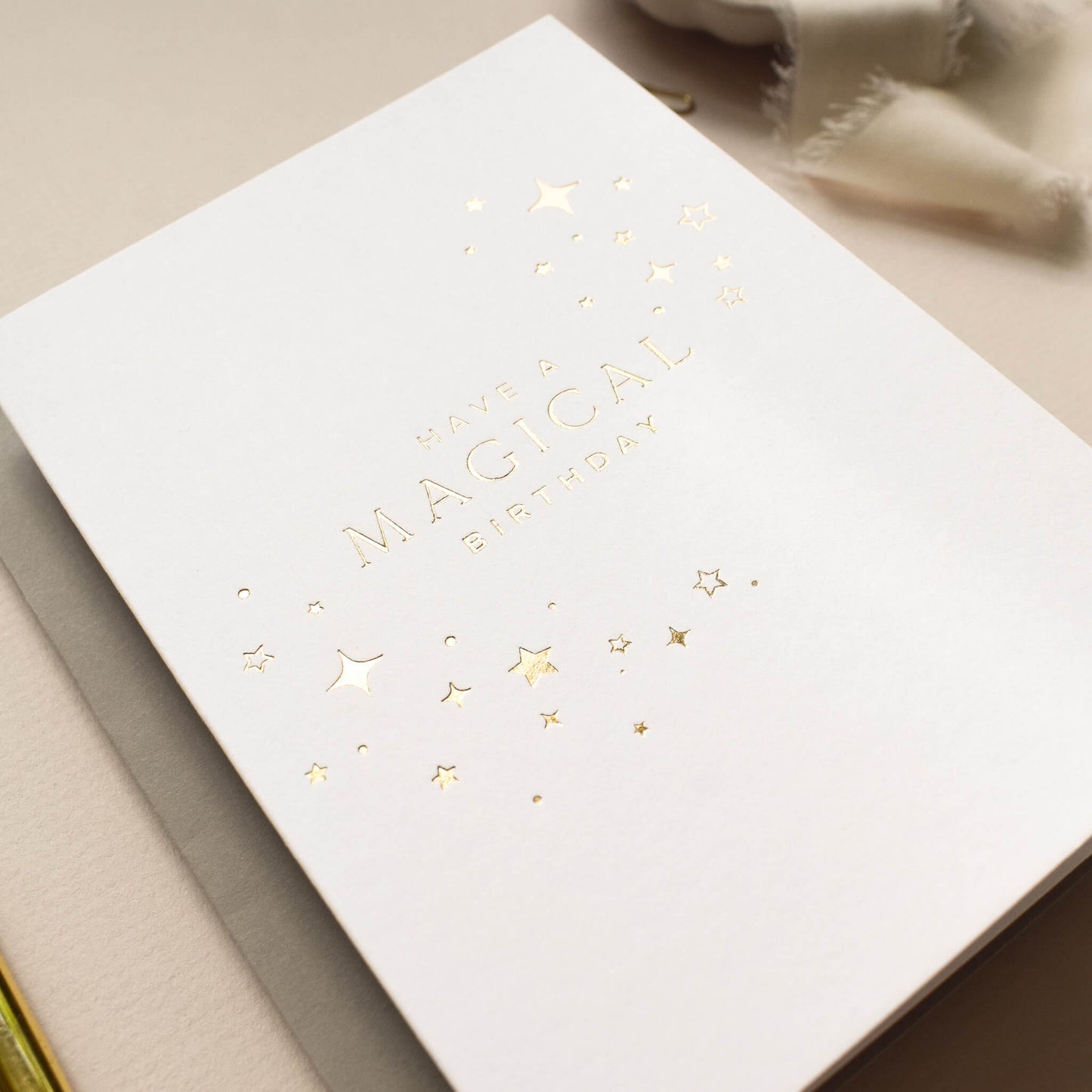 Have A Magical Birthday Hot Foil Card