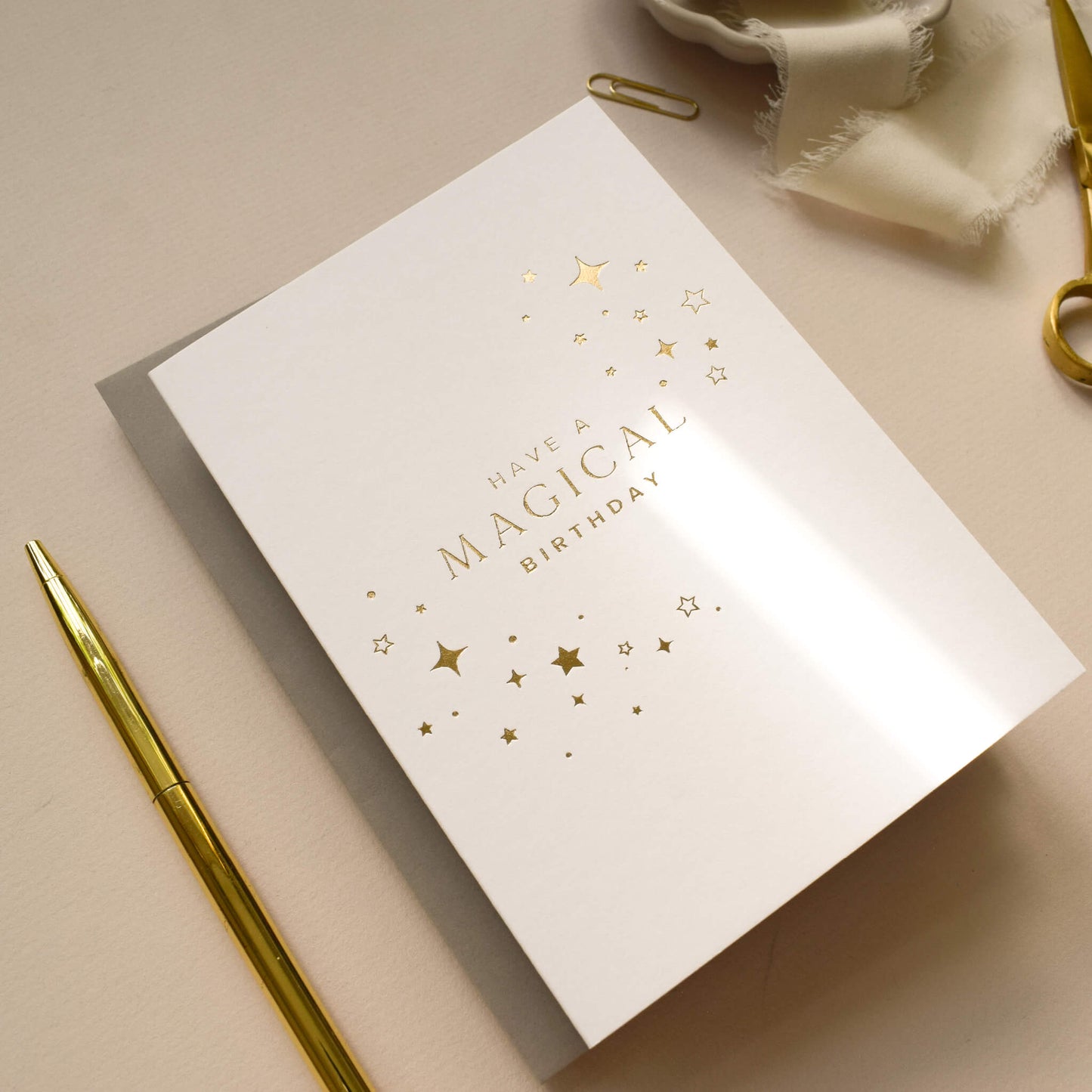 Have A Magical Birthday Hot Foil Card
