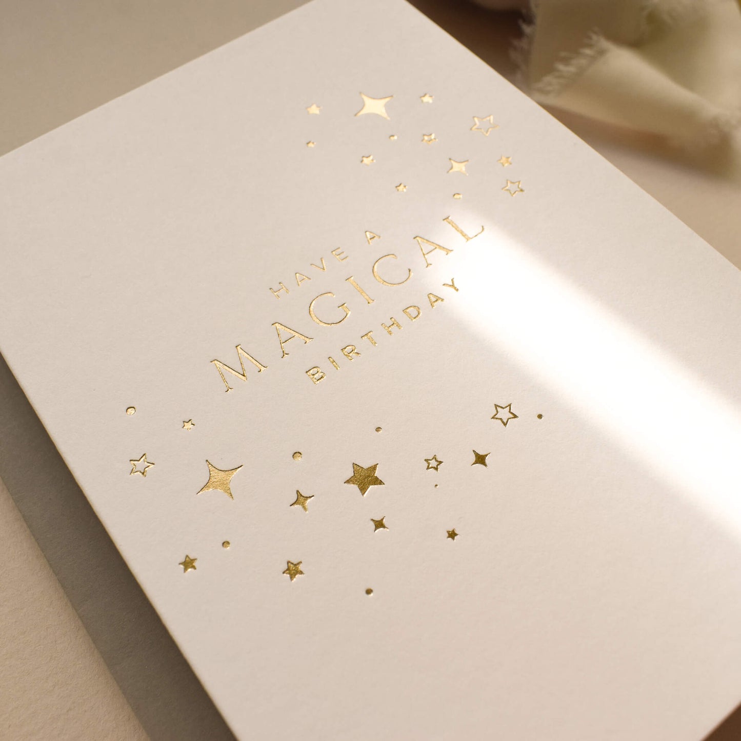Have A Magical Birthday Hot Foil Card