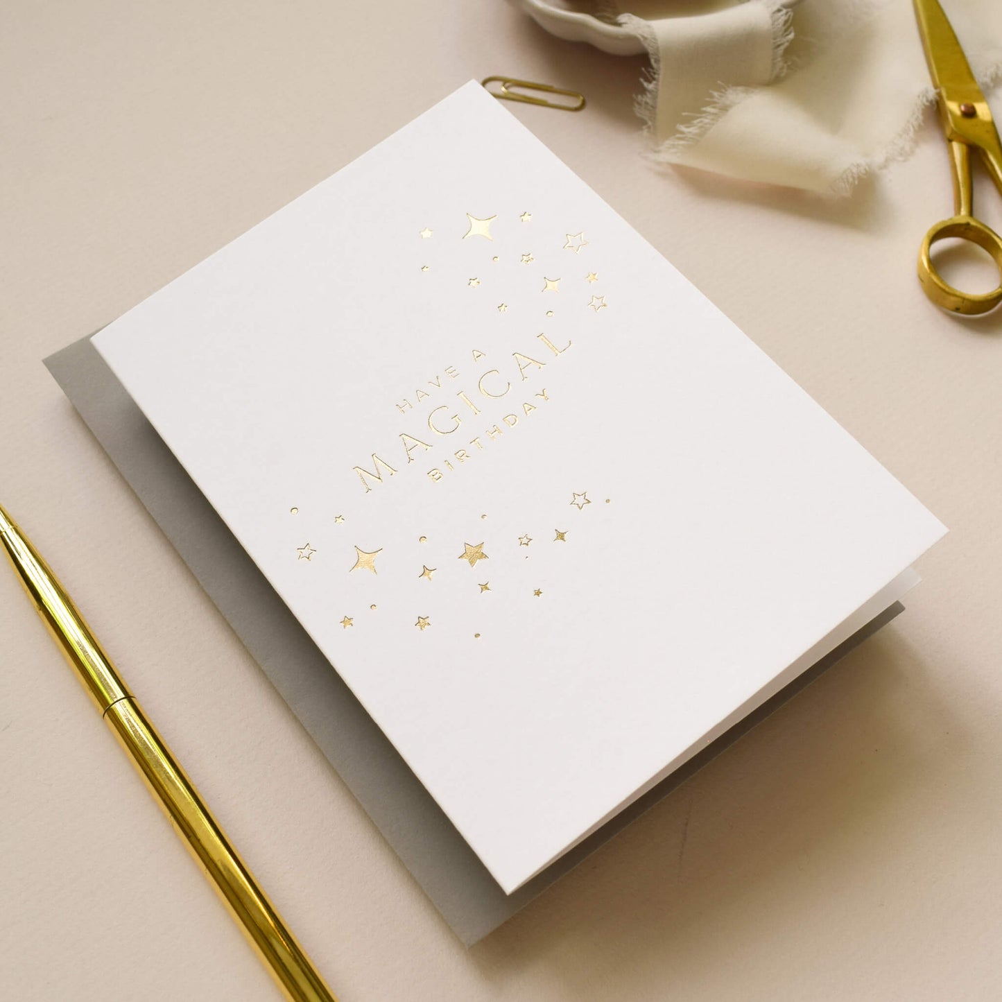 Have A Magical Birthday Hot Foil Card