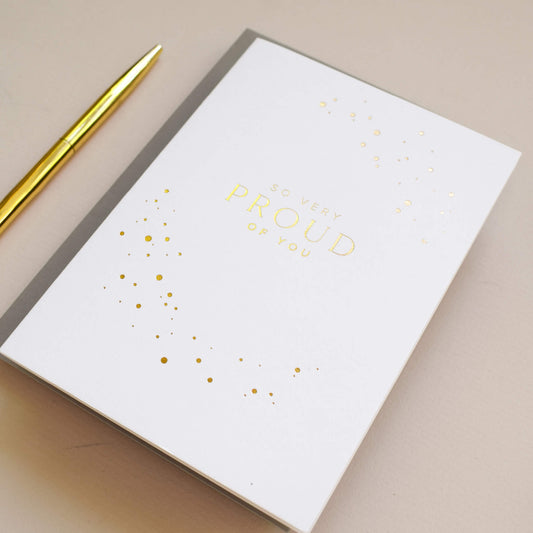 So Very Proud Of You Hot Foil Card