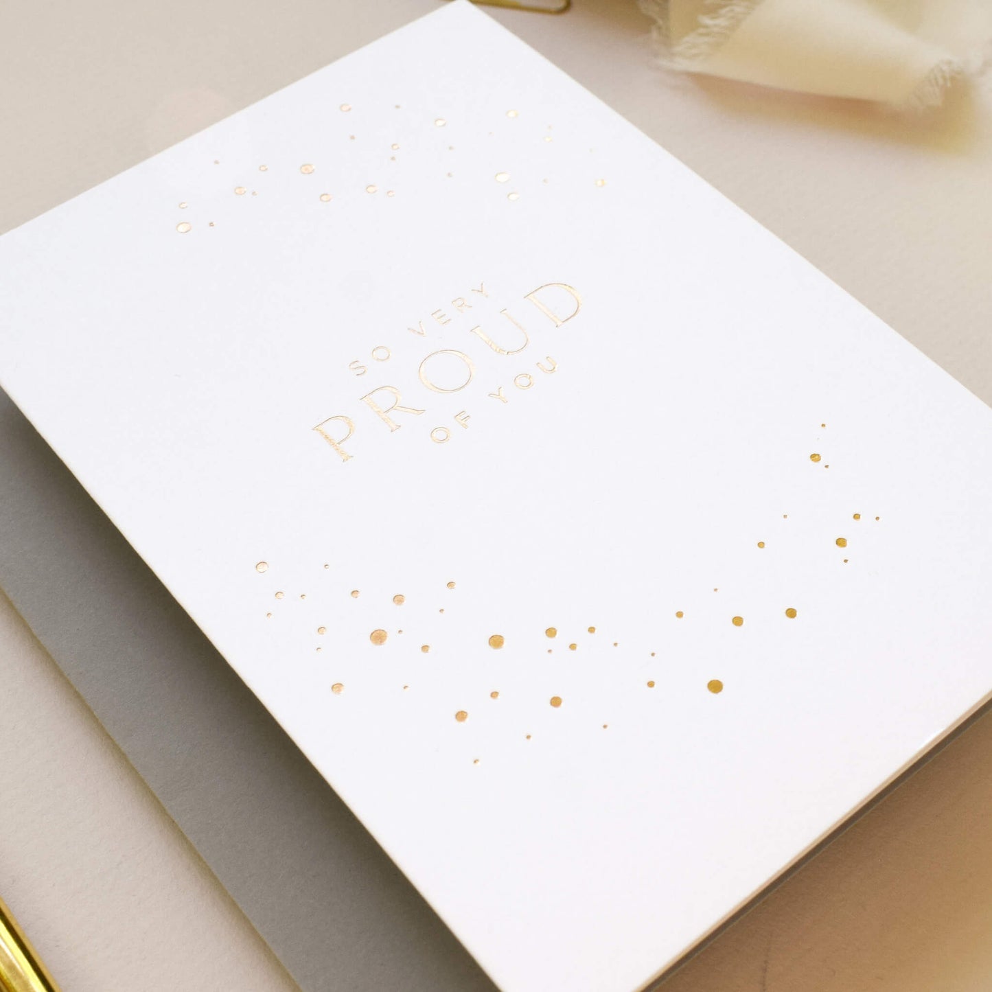 So Very Proud Of You Hot Foil Card