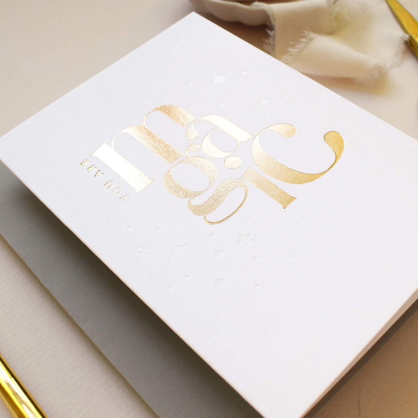 You Are Magic Greetings Card